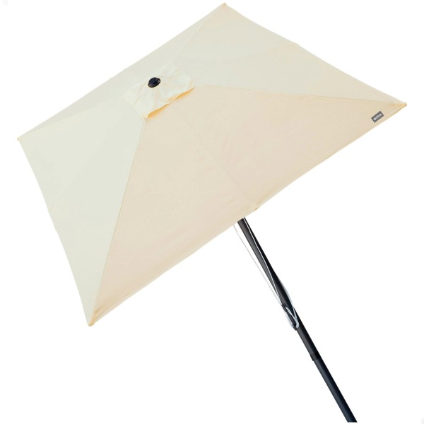 Guarda-sol terraço 300x300 cm creme - Guarda-sóis | Distria