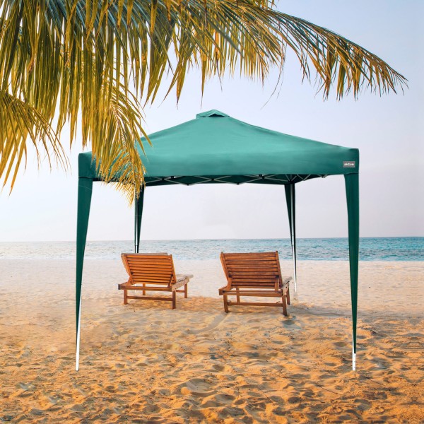 Gazebo de jardim dobrável 3x3m | Distria