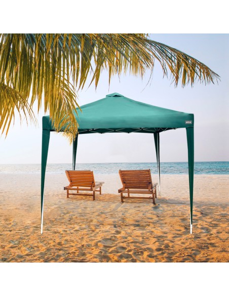 Gazebo de jardim dobrável 3x3m | Distria