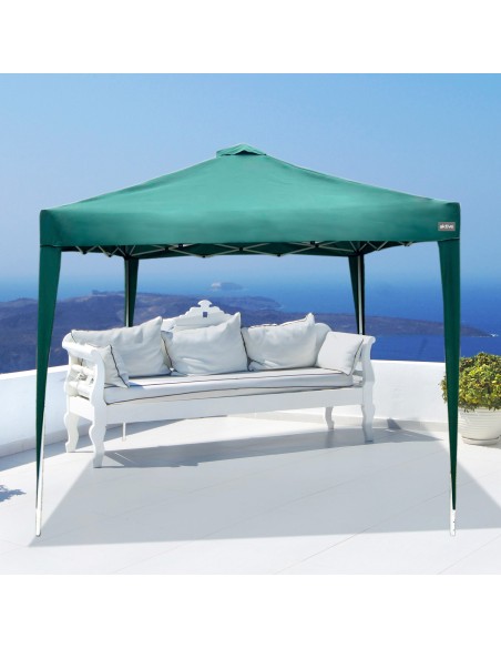 Gazebo de jardim dobrável 3x3m | Distria