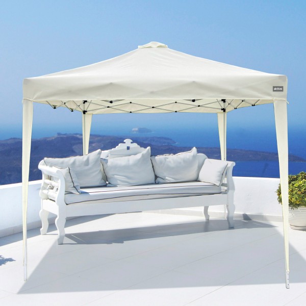 Gazebo de jardim dobrável de 3x3 m | Distria
