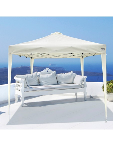 Gazebo de jardim dobrável de 3x3 m | Distria