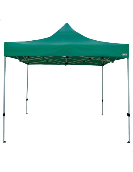 Gazebo verde dobrável, ajustável em altura | Distria