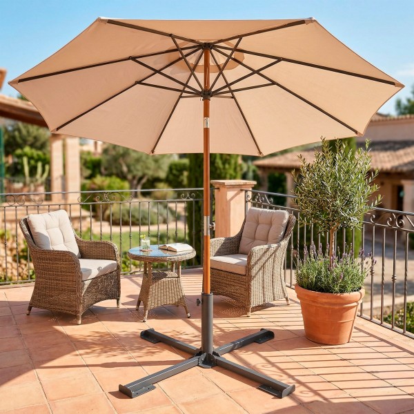 Base parasol plegable - Aktive Garden | Distria