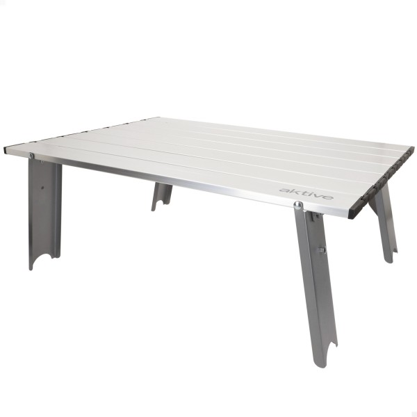 Mesa de campismo dobrável pequena, alumínio, ultra-leve | Distria