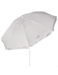 Guarda-sol de praia cinzento D220 cm UV50 Aktive | Distria