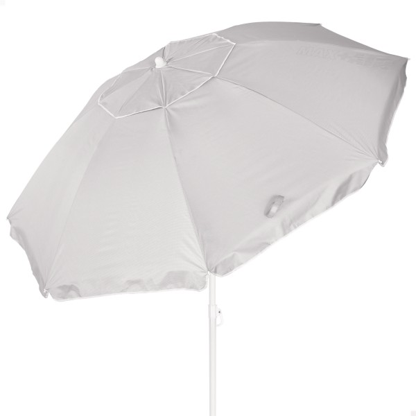 Guarda-sol de praia cinzento D220 cm UV50 Aktive | Distria