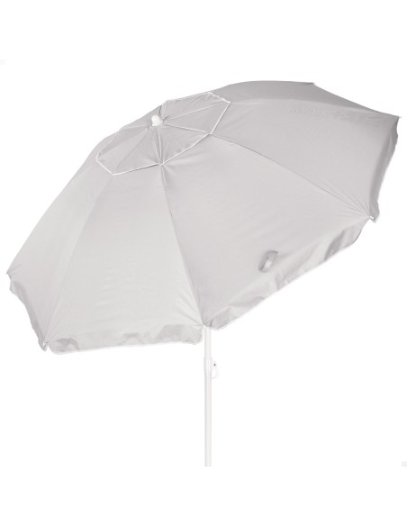 Guarda-sol de praia cinzento D220 cm UV50 Aktive | Distria