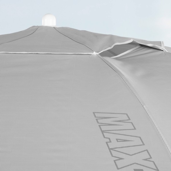 Guarda-sol de praia cinzento D220 cm UV50 Aktive | Distria