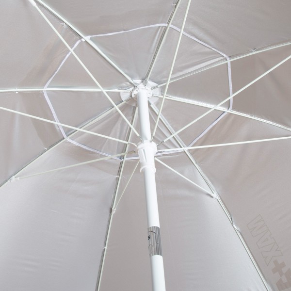 Guarda-sol de praia cinzento D220 cm UV50 Aktive | Distria
