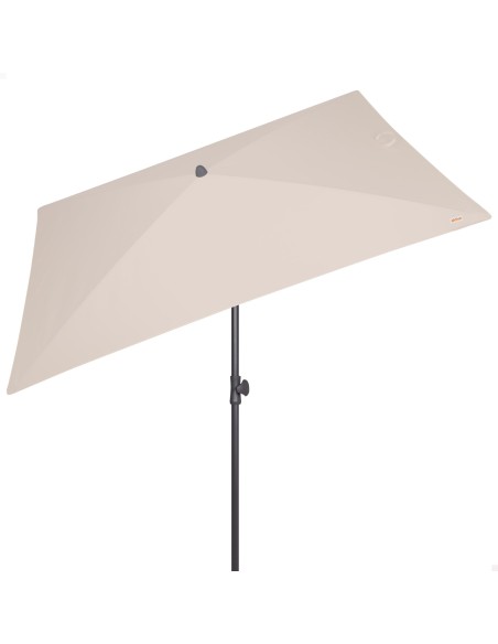Guarda-sol retangular inclinável p/ varanda UV30 | Distria
