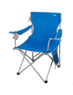 Cadeira de camping dobrável azul Aktive | Distria