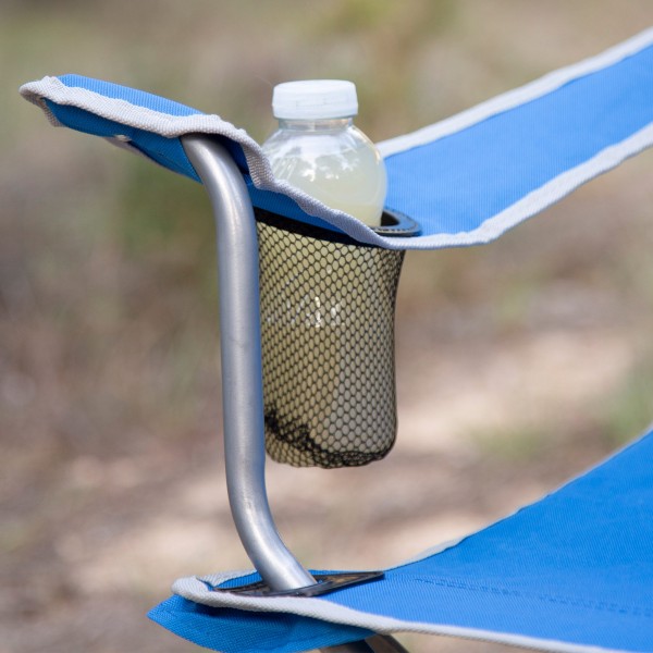 Cadeira de camping dobrável azul Aktive | Distria
