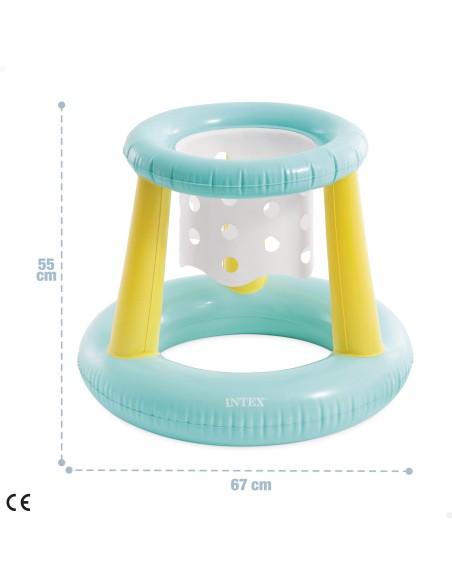 Cesta de basquete inflável e flutuante Intex | Tudo para diversão em família você encontra em | Distria
