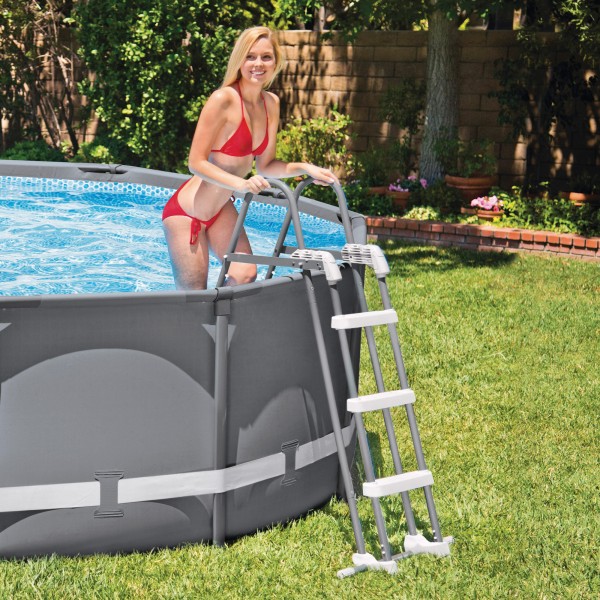 Escada para piscinas desmontáveis Intex | Medidas e preços