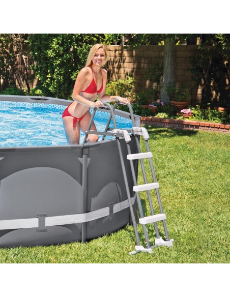 Escada para piscinas desmontáveis Intex | Medidas e preços