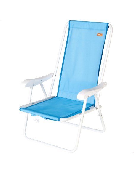 Mochila dobrável azul para praia 44x40x81 cm Aktive | Distria