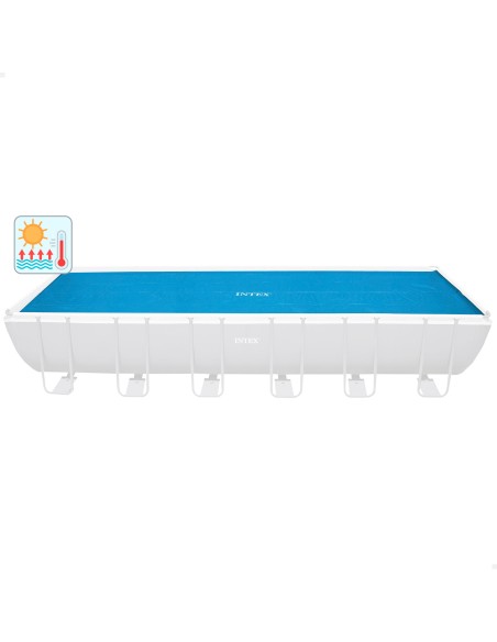 Cobertura de piscina solar INTEX 732 x 366 cm | Distria