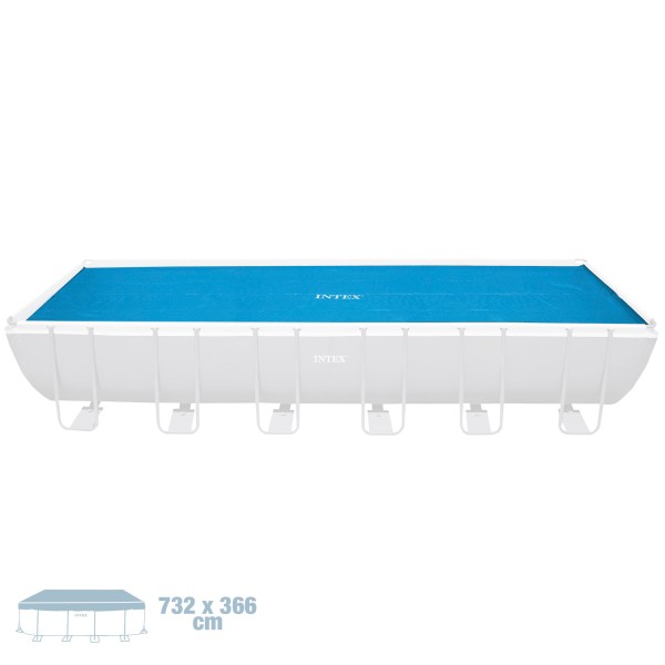 Cobertura de piscina solar INTEX 732 x 366 cm | Distria