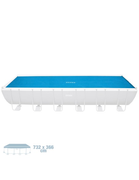 Cobertura de piscina solar INTEX 732 x 366 cm | Distria