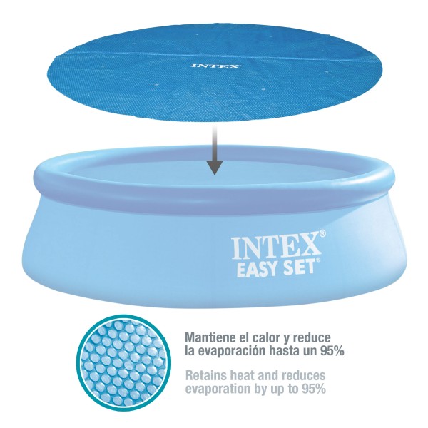 Cobertura solar para piscina INTEX Ø457 cm | Distria