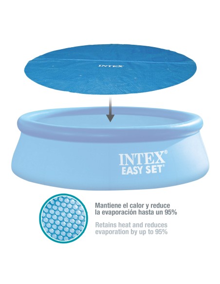 Cobertura solar para piscina INTEX Ø457 cm | Distria