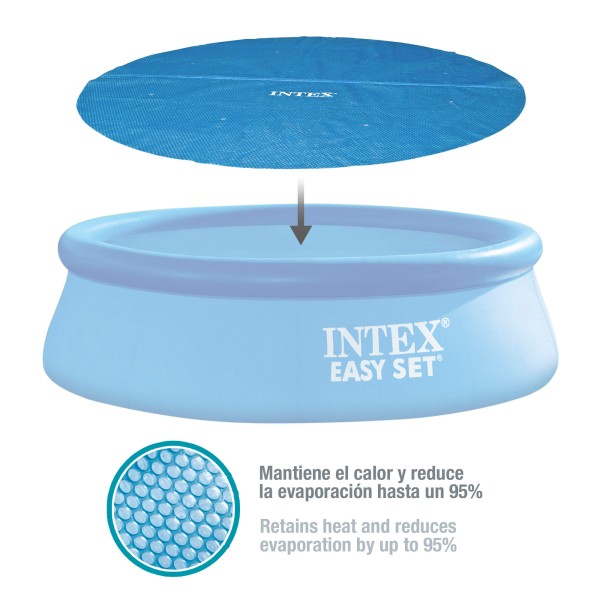 Cobertura solar para piscina INTEX Ø488 cm | Distria