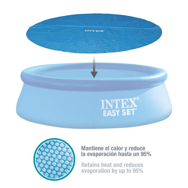 Cobertura solar para piscina INTEX Ø366 cm | Distria