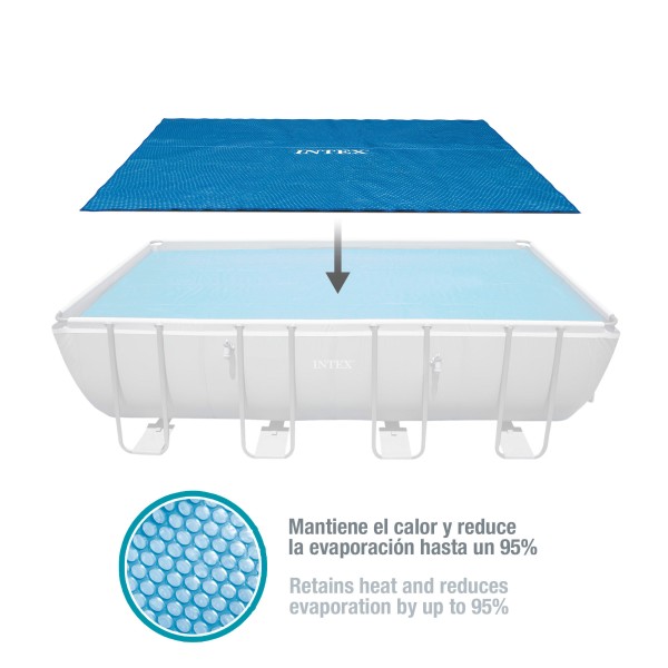 Cobertura solar para piscina INTEX 400 x 200 cm | Distria