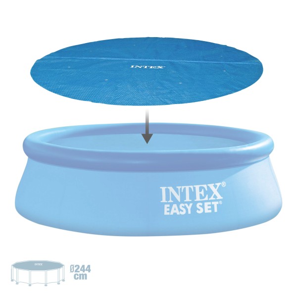 Cobertura solar para piscina INTEX Ø244 cm | Distria