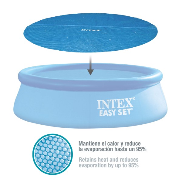 Cobertura solar para piscina INTEX Ø244 cm | Distria
