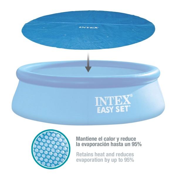 Cobertura solar para piscina INTEX Ø305 cm | Distria