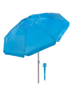 Guarda-sol de praia azul 200 cm Aktive | Distria