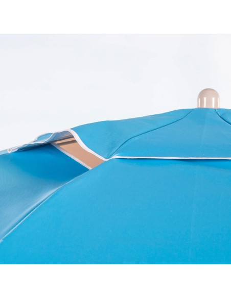Guarda-sol de praia azul 220 cm Aktive | Distria
