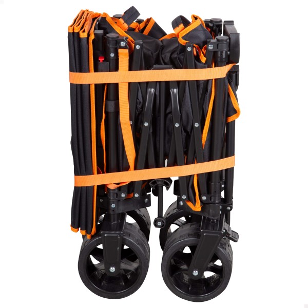 Trolley de praia preto XXL Aktive 4 rodas | Distria