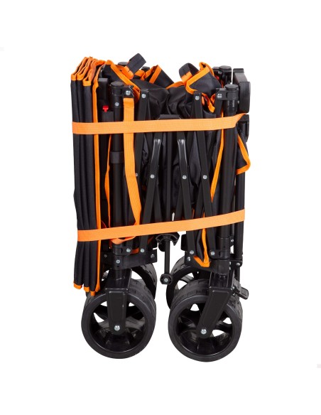 Trolley de praia preto XXL Aktive 4 rodas | Distria
