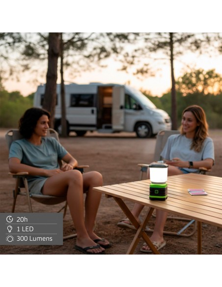 Lanterna/Torque LED 2 em 1, 300 lm, Brilho Ajustável | Aktive