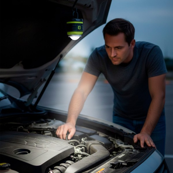 Lanterna/Torque LED 2 em 1, 300 lm, Brilho Ajustável | Aktive