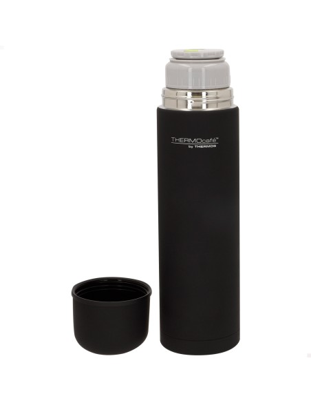 Garrafa térmica de aço inoxidável 1L preta Thermos | Distria