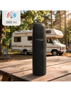 Garrafa térmica de aço inoxidável 1L preta Thermos | Distria 2