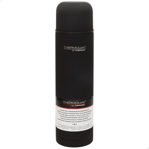 Garrafa térmica de aço inoxidável 1L preta Thermos | Distria