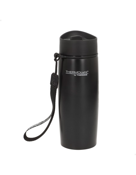 Garrafa térmica de 350 ml em aço inoxidável preto Thermos | Distria