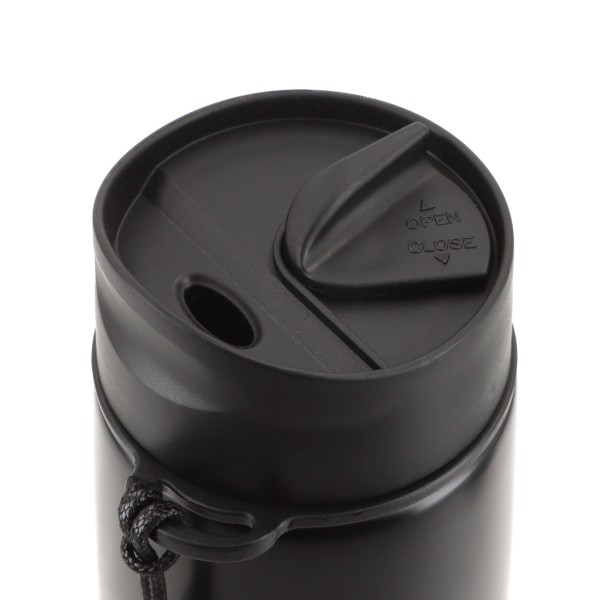 Garrafa térmica de 350 ml em aço inoxidável preto Thermos | Distria