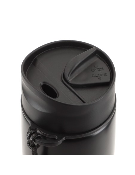 Garrafa térmica de 350 ml em aço inoxidável preto Thermos | Distria