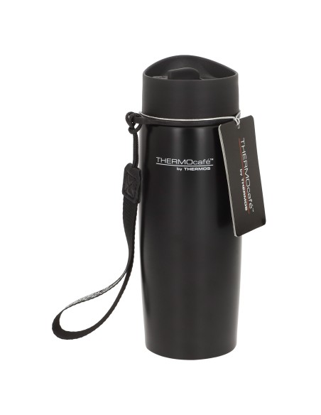 Garrafa térmica de 350 ml em aço inoxidável preto Thermos | Distria