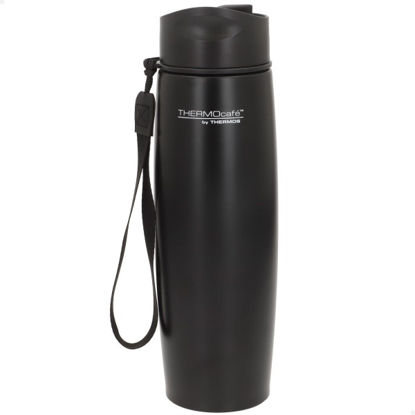Garrafa térmica de 500 ml em aço inoxidável preto Thermos | Distria