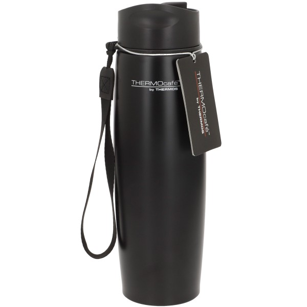 Garrafa térmica de 500 ml em aço inoxidável preto Thermos | Distria