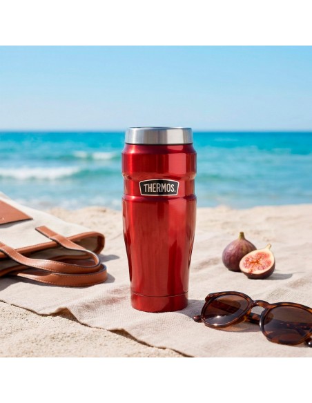 Copo de aço inoxidável Thermos 470 ml vermelho Thermos | Distria
