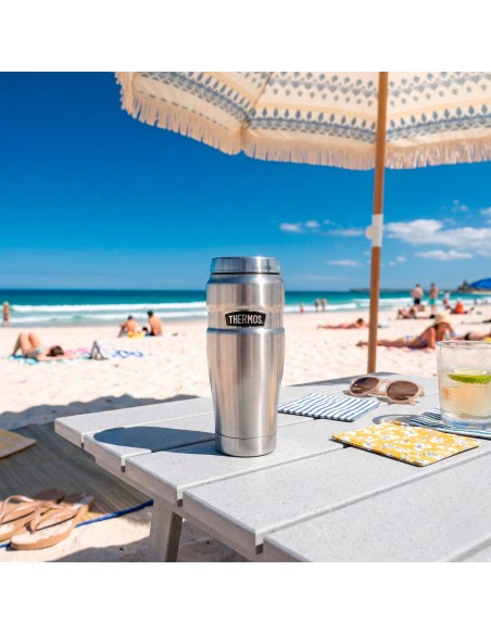 Copo de aço inoxidável Thermos 470 ml prata Thermos | Distria