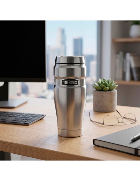 Copo de aço inoxidável Thermos 470 ml prata Thermos | Distria